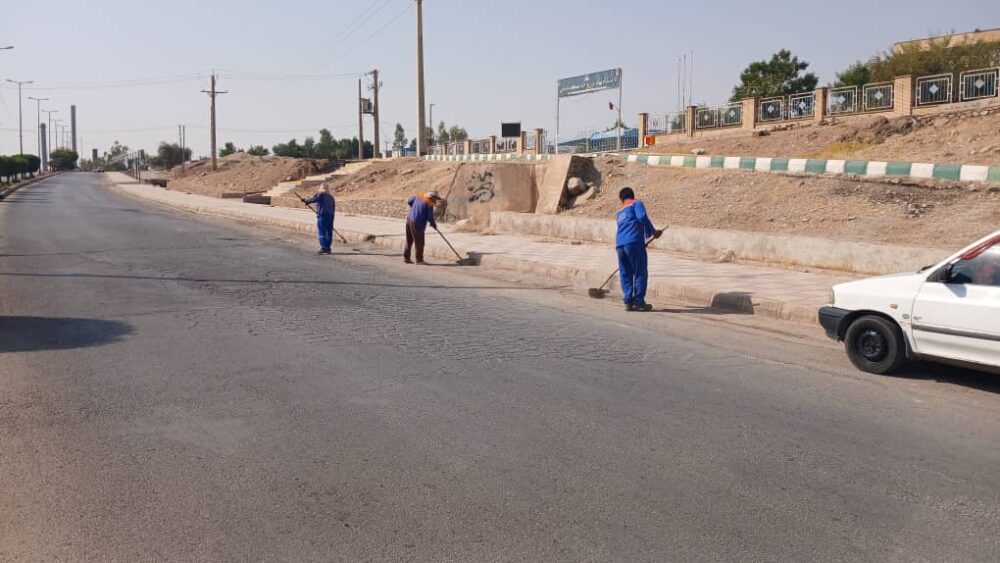 گزارش جامع عملکرد یک هفته اخیر معاونت خدمات شهری (واحد خدمات شهری) شهرداری مسجدسلیمان