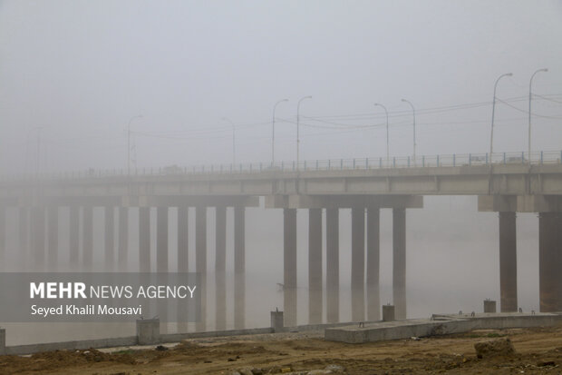 هوای ۵ شهر خوزستان در وضعیت قرمز؛ هشدار به گروه‌های حساس در ۶ شهر دیگر