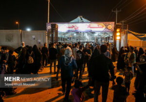 وضعیت تردد در مرز شلمچه؛ شامگاه سه‌شنبه ۲۱ مرداد