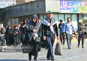وضعیت تردد در مرز شلمچه؛ عصر دوشنبه۲۰ مرداد