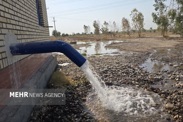 پروژه تقویت فشار شبکه آب شرب شهرک مهاجرین دزفول بهره برداری شد