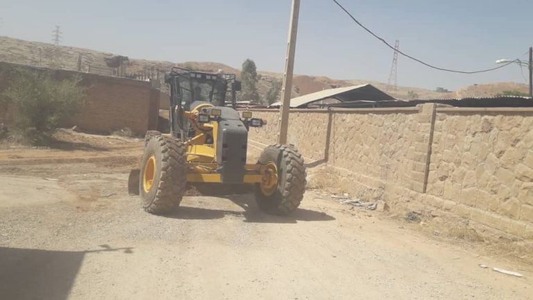 ساماندهی محوطه بیرونی آرامستان بهشت زهرای چهاربیشه با اجرای عملیات عمرانی