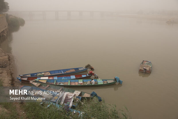 پیش بینی گرد و خاک محلی در خوزستان