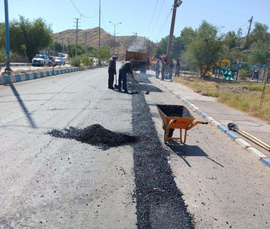 معابر شیخ‌مندنی پس از ترمیم نوار حفاری، آماده تردد ایمن شهروندان شد
