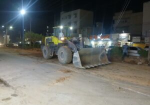 اقدام شهرداری برای ارتقای ایمنی؛ تعریض خیابان مسیر سرکوره ها به باشگاه مرکزی مسجدسلیمان
