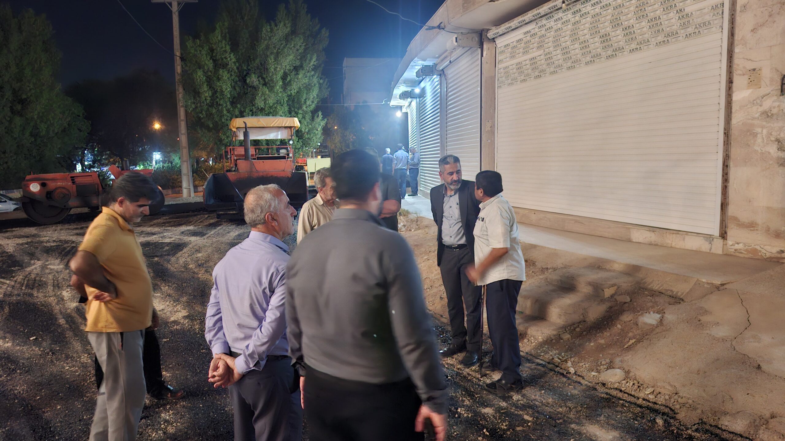 عملیات آسفالت شهرک مهندسین مسجدسلیمان آغاز شد